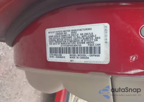 2003 Toyota Camry Solara Sle V6 z USA, uszkodzony, nr VIN 2T1FF28P43C604733